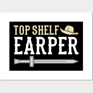 Top Shelf Earper (White Text) - Wynonna Earp Posters and Art